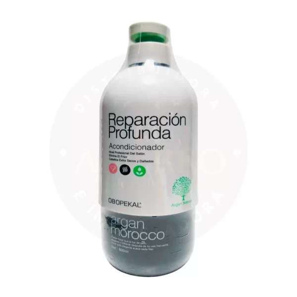 Acondicionador Obopekal Argán Morocco 500 ml – Reparación Profunda y Nutrición