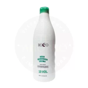 Agua Oxigenada 10 Vol Rocco 1 L – Oxidante Suave para Cuidado Capilar