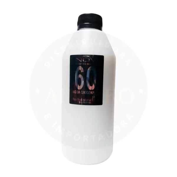 Agua Oxigenada Nov 60 1 L – Oxidante de Alta Concentración para Decoloración
