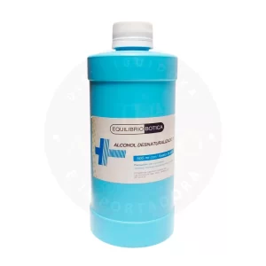 Alcohol Desnaturalizado Equilibrio Botica 500 ml – Alta Pureza para Desinfección