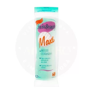 Pétalos Multiusos Swiss Beauty 60 u Maxi – Suavidad y Durabilidad