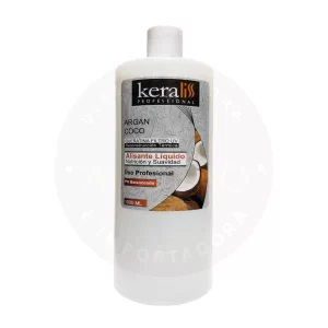 Alisante Líquido Keraliss 1000 ml - Argán Coco – Hidratación y Suavidad Capilar