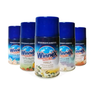 Ambientador Repuesto Winnex World 250 ml – Aroma Renovado y Frescura Duradera