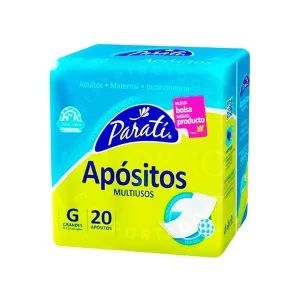 Apósitos Multiusos Paratí G 20 u – Protección Grande