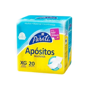 Apósitos Multiusos Paratí XG 20 u – Máxima Protección Extra Grande