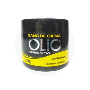 Baño de Crema Olio 200 g – Tratamiento para Puntas Secas