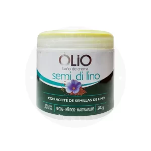 Baño de Crema Olio 200 g – Tratamiento Nutritivo Semi di Lino