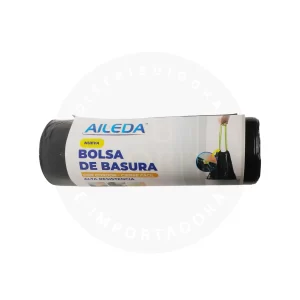 Bolsa de Basura con Cordón Aileda 45x50 cm – Bolsa Práctica y Resistente
