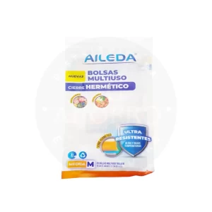 Bolsas Multiusos con Cierre Hermético Aileda M 25 u – Prácticas y Versátiles