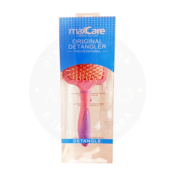 Cepillo de Cabello Maxcare Original Detangler Cuadrado – Control y Suavidad