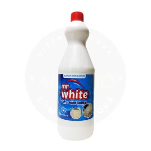 Cloro Ropa Blanca Mr White 1 L – Potente y Seguro para Ropa Clara