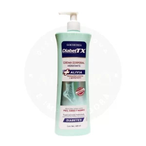 Crema Corporal Diabettx Goicochea 400 ml – Hidratación y Cuidado para Piel Diabética