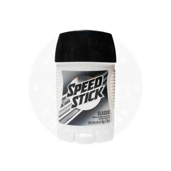 Desodorante Speed Stick Classic en Barra 50 g – Frescura Masculina que Dura Todo el Día