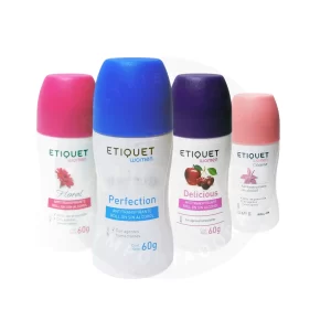 Desodorante Roll On Etiquet Women 60 g – Protección Femenina Duradera