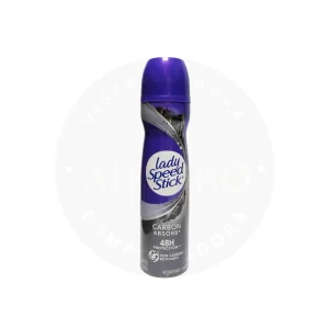 Desodorante Spray Lady Speed Stick 48 h Carbón Absorb 150 ml – Protección Intensa y Fresca