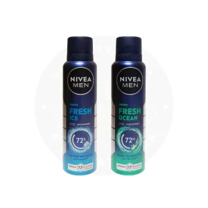 Desodorante Spray Nivea Men 72 h 150 ml – Potencia Masculina y Frescura Prolongada