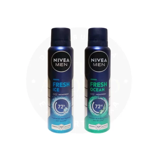 Desodorante Spray Nivea Men 72 h 150 ml – Potencia Masculina y Frescura Prolongada