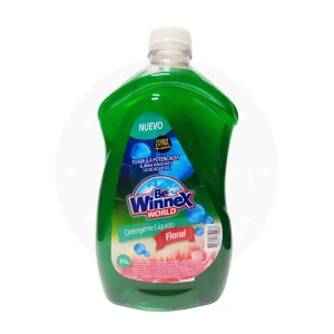 Detergente Líquido Be Winnex World 3 L – Aroma Floral para Lavado Profundo