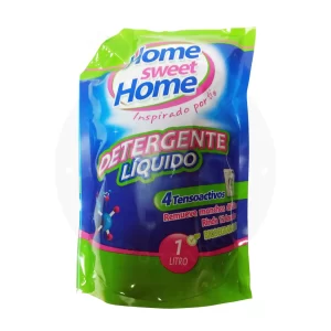 Detergente Líquido Home Sweet Home 1 L – Limpieza con Toque Hogareño