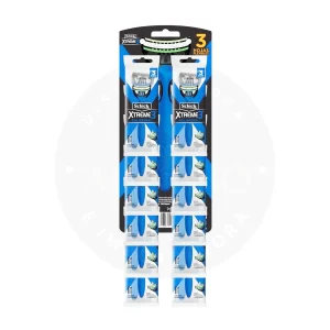Display Afeitadoras Schick Xtreme3 12 u – Piel Normal con Máximo Deslizamiento