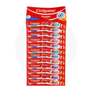 Display Cepillo Dental Colgate 12 u – Premier Clean para Sonrisas Saludables