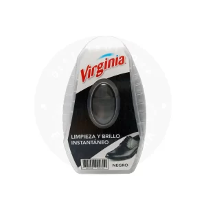 Esponja Autobrillo Negro Virgina - Brillo Rápido para Calzado Oscuro
