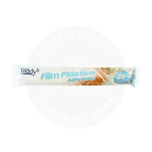 Film Plástico Adherente Teddy 20 m - Conserva Alimentos Frescos por Más Tiempo