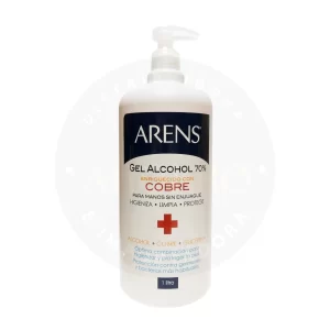 Gel Alcohol Arens Cobre 1 L - Higiene Antibacterial con Acción Prolongada