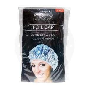Gorro de Aluminio Plateado Foil Cap 1 pc – Protección Capilar