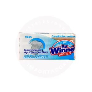 Jabón de Lavar Be Winnex World 170 g – Poder Multiuso para Limpieza Profunda