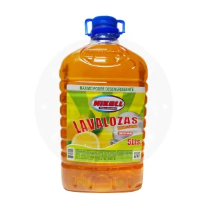 Lavalozas Concentrado Nikoll 5 L – Poder Limón para Limpieza Profunda