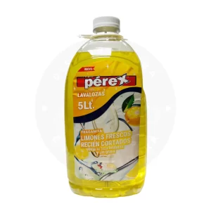 Lavalozas Pérex 5 L – Limones Frescos para Limpieza Profesional