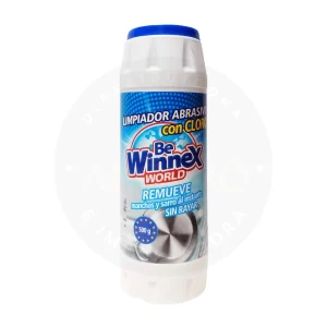 Limpiador Abrasivo Be Winnex World 500 g – Poder y Suavidad en la Limpieza