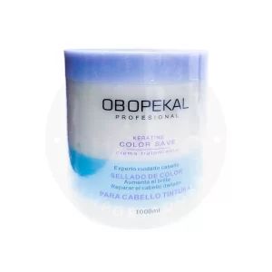 Máscara Capilar Obopekal 1000 ml – Color Save para Cabellos Teñidos