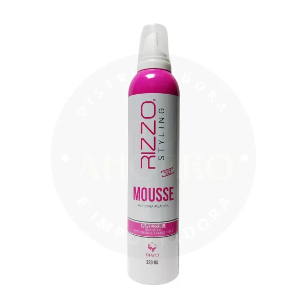 Mousse Styling Rizzo 320 ml – Fijación Flexible y Acabado Natural