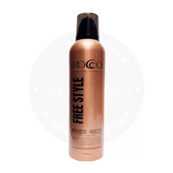 Mousse Rocco Free Style 400 ml – Volumen y Movimiento Libre
