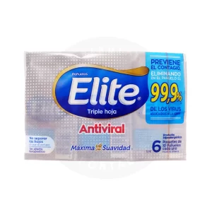 Pack Pañuelos Elite Triple Hoja x6 – Suavidad y Resistencia para Uso Diario