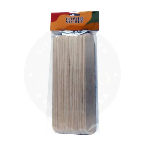 Palo de Madera para Cera Flower Secret – Aplicador Ergonómico para Depilación