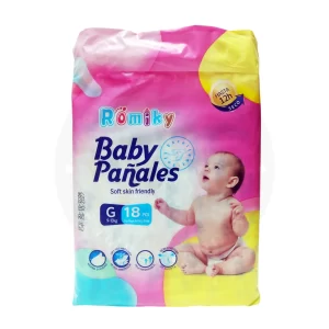 Pañales para Bebé Baby Romiky – Suavidad y Protección Diaria