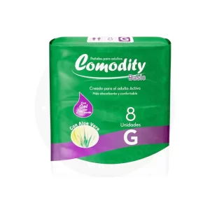 Pañales Básicos para Adulto Comodity Talla G – Protección Confiable