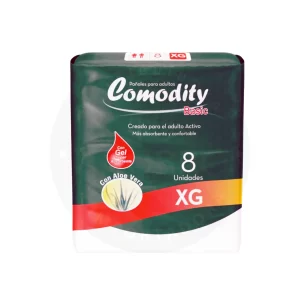 Pañales Básicos para Adulto Comodity Talla XG – Máxima Protección y Confort