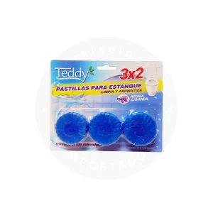 Pastillas para Estanque Teddy 3 u Lavanda – Cuidado Aromático y Limpieza