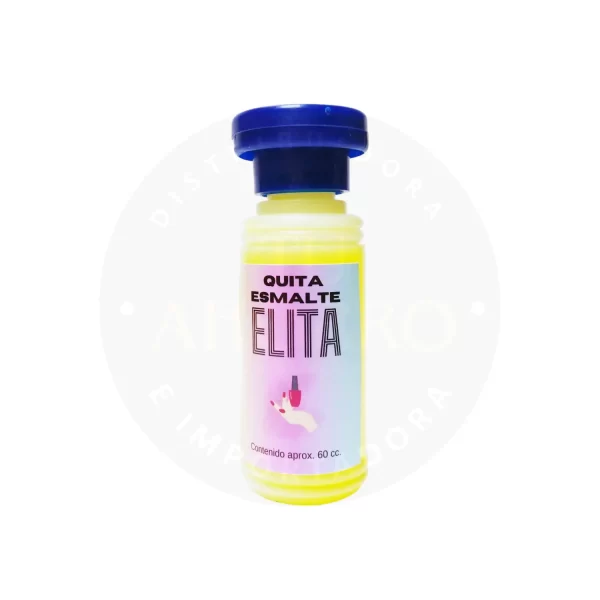 Quitaesmalte Elita 60 cc – Solución Suave para Uñas Delicadas