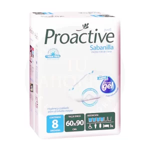 Sabanilla Proactive Paratí 8 u Talla Única – Comodidad y Aseo para Cada Procedimiento