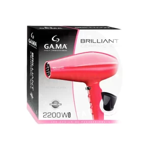 Secador de Pelo Gama 2200 w Brilliant Ceramic Ion – Cabello Suave y sin Frizz en Menos Tiempo