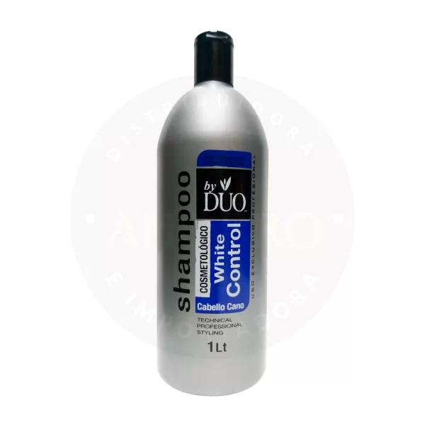 Shampoo By Duo 1 L – Control de Cabello Blanco y Encrespado