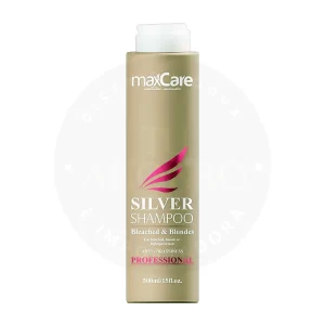 Shampoo Maxcare 500 ml – Silver Detox para Cabello con Tonos Grises y Plateados