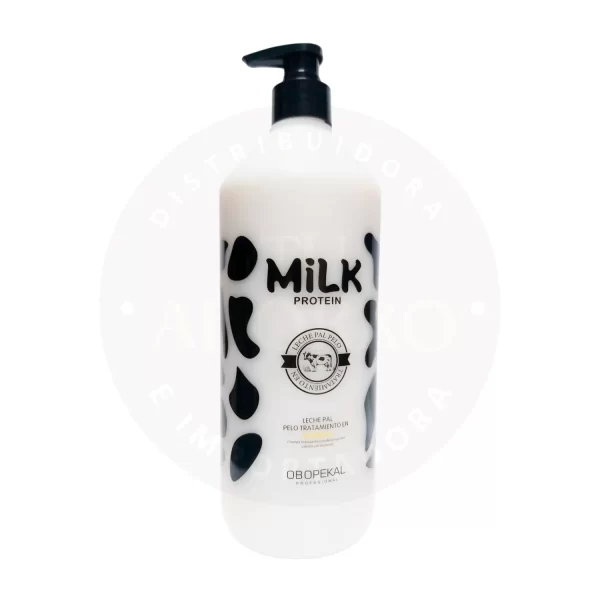 Shampoo Obopekal 1000 ml – Milk Protein – Nutrición y Suavidad para Todo Tipo de Cabello
