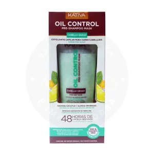 Shampoo Oil Control Kativa 200 ml – Control Efectivo para Cabello Graso