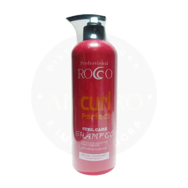 Shampoo Rocco Curl Perfect 500 ml – Definición y Hidratación para Cabello Rizado